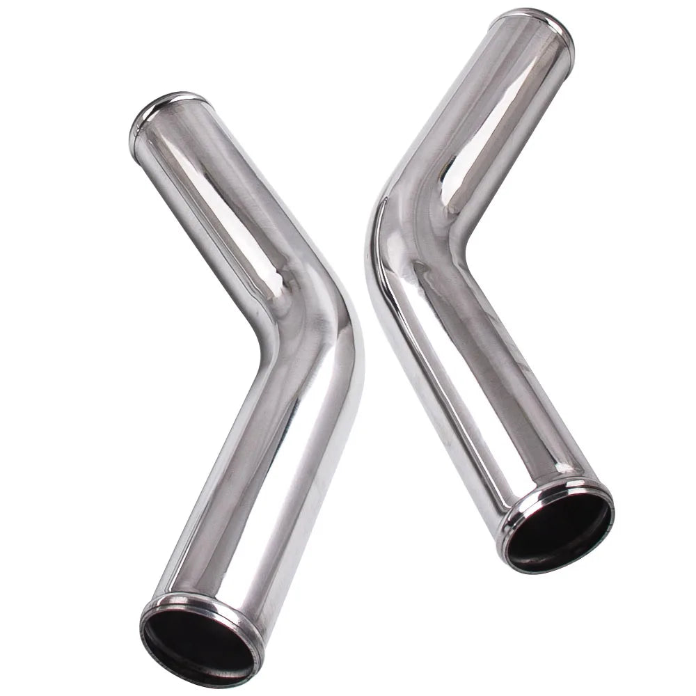Universal T3 T4 Turbo V-Band Pipe Kit 2.5" 64mm Stainless Steel 4/6 Cyl 8pc