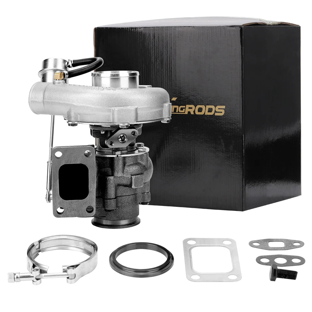 GT30 T3 T04E Turbocharger 1.5L–2.5L Up to 420HP V-Band T3 Flange Journal Bearing